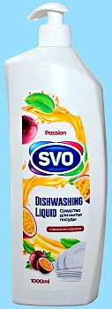 Средство для посуды SVO Яблоко 1л С-5240 (0853) 1/12