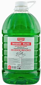 Мыло жидкое Первоцен Зеленое яблоко 5л 1/2 (0266)
