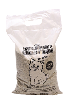 Наполнитель впитывающий 10 литров "Стоп запах" МИНИ по 1 ш