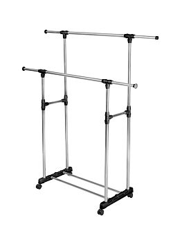 Вешалка-штанга для одежды 2 уровня