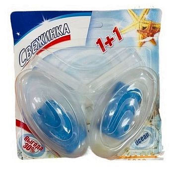 Блок освежитель для унитаза WS МОРЕ Свежинка блистер 2шт/12