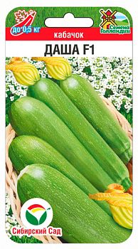 Кабачок Даша ц/п 3шт СибС