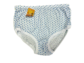 Трусы Женские Х/Б "Золотая нить" однотонные с рисунком 48-58 12/720