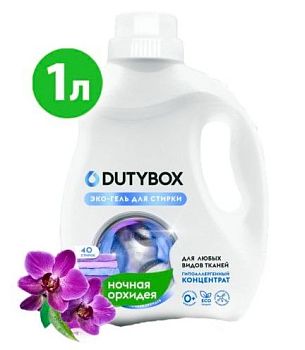 Гель-концентрат для стирки Dutybox "Ночная орхидея" Grass 1 литр 1/6