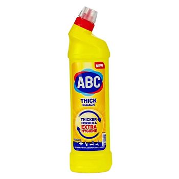 Средство отбеливающее д/унитаза ABC Лимон 750мл 1/18 (6541) Средство отбеливающее д/унитаза ABC Лимон 750мл 1/18 (6541)