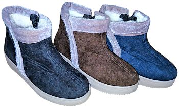 Бабуши велюр Шагах высокие Нерпа (720) разноцветный р.37-41 12п. *