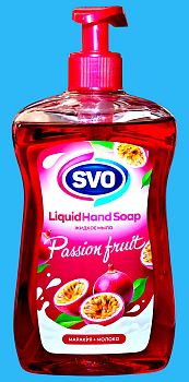 Мыло жидкое SVO "Маракуйя" 500мл (1790) 1/12шт