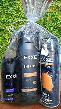 Набор косметический EXXE MEN №9 (пена+шампунь+дезодорант(спрей))