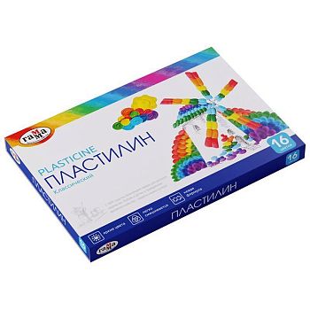 Пластилин 16 цветов Гамма "Классический" 281034