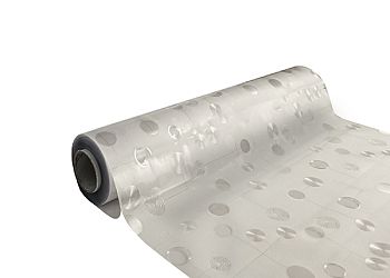 Клеенка столовая Термо Рифл полупрозрачная (0,8*0,6мм*20м) CGE-2053