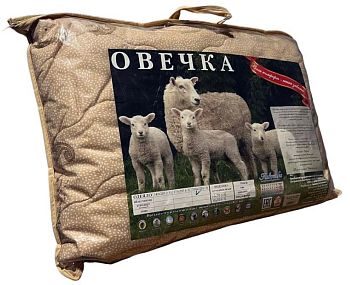 Одеяло ОБЛЕГЧЕННОЕ Овечья Шерсть Евро