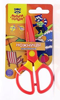 Ножницы 12,5 см детские "Приключения Енота " 15974