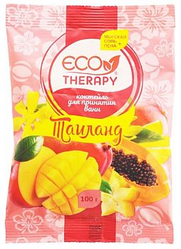 Соль для ванной Ecotherapy Таиланд 100г (3794) 1/20