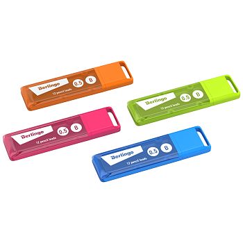 Грифели для механических карандашей 0,5мм 12шт Berlingo