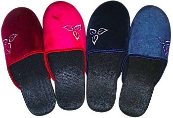 Тапочки Ж. дом. Фтора 831(СЕМИЦВЕТИК) закр.нос р.36-41 6п *