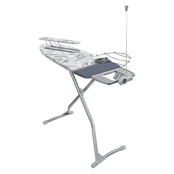 Доска гладильная Ника 12 НТ12  (Тефлон 1220*400) с серыми цветами