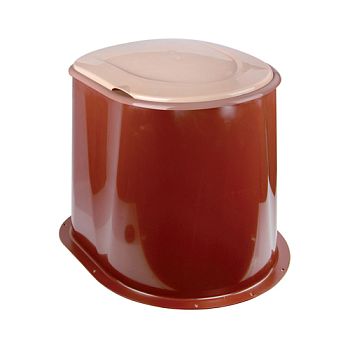 Туалет дачный коричневый М1295 5/5