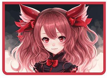 Папка для тетрадей 1 отделение А4 "Kawai Girl" на молнии 58223