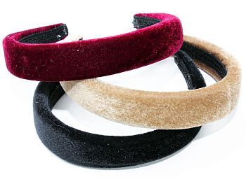 Ободок Бархат поролон RZ-211L-23 1/12