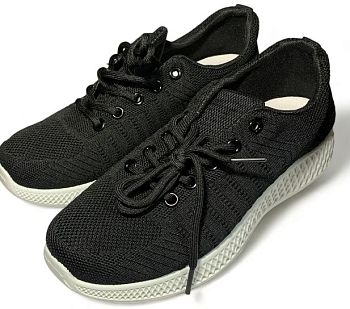 Кроссовки Ж. Ж-20 шнурок черные Шагах р.36-41 6пар* Кроссовки Ж. Ж-20 шнурок черные Шагах р.36-41 6пар*