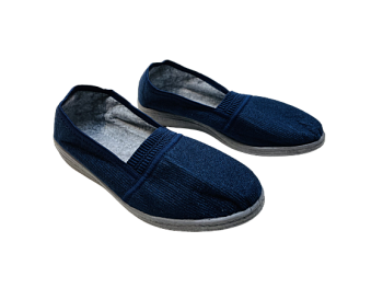 Тапочки женские. вельвет с пяткой 1 резинка размер 36-41 12 пар [2.09]* 