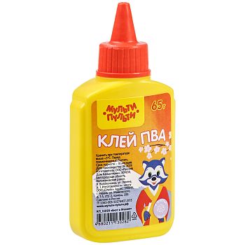 Клей ПВА 65 г Мульти-Пульти 60/10шт 15028