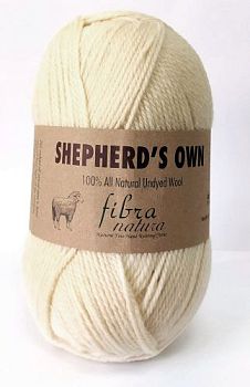 Пряжа SHEPHERD"S OWN 40001 молочный (в уп.5шт)
