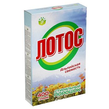 Порошок стиральный Лотос-автомат (коробка) 400гр/24шт