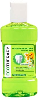 Ополаскиватель полости рта Ecotherapy Лесные травы 350мл 1/18 (3410)