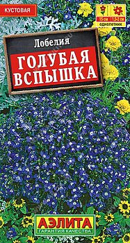 Цветы Лобелия Голубая вспышка ц/п Аэлита*29