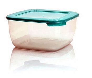 Контейнер СВЧ 0,95л Лайт Квадратный С541 Полимербыт 1/44