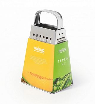 Терка 4х стороняя металлическая ручка ТМ-2у 1/60