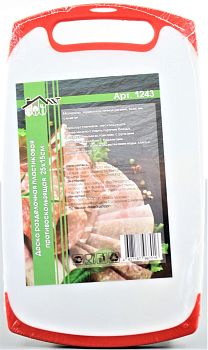 Доска разделочная пластмассовая 25*15 1243 1/120