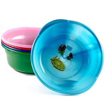 Таз 4 литра Новинка с ручками 92076 1/10