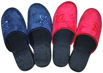 Тапочки Ж. дом. Фтора 837(КОЛОКОЛЬЧИК) закр.нос р.36-41 6п *