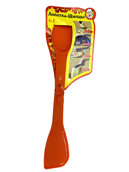 Лопатка для жарки щипцы 4в1 (тефлон) 1406 1/50