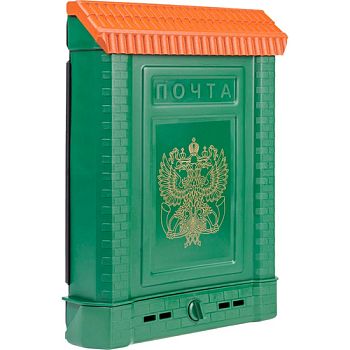 Ящик почтовый "Премиум" с пласт. защелк. с орлом арт 6002