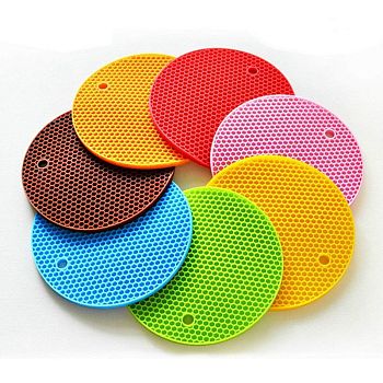 Подставка под горячее "Круг" силикон 220 шт 3428