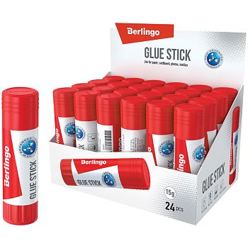 Клей - карандаш 15г Berlingo "Ultra" 24 штуки