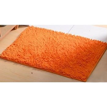 Коврик для ванной 50*80см Макароны AQUADOMER Orange оранжевый 1/40 A014