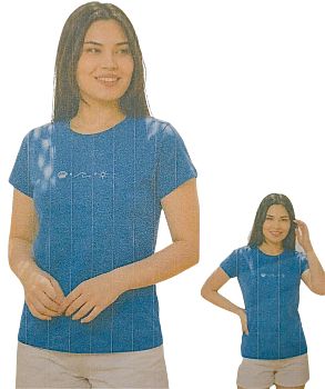 Футболка Ж.САМО 37169 глубокий синий р.M-3XL 5/120 *