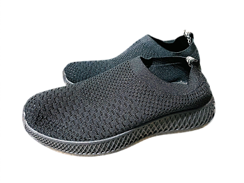 Кроссовки Ж. Ж-3 резинка черные Шагах (кор) р.36-41 6пар*