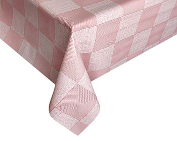 Клеенка столовая DEKORAMA (1,4*20м) клетка розовая 242С**