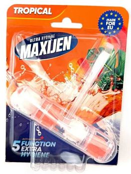 Блок освежитель д/унитаза SVO МАКСИДЖЕН TROPICAL 50г 1/60