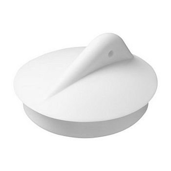 Пробка для ванны белая 3025 /100шт