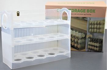 Контейнер для яиц белый 1/36