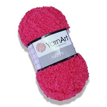 Пряжа HAPPY 775 малиновый (в уп.4шт) 