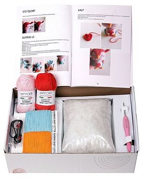 Набор для вязания игрушки Amigurumi Kit Etrofil (Филин) Набор для вязания игрушки Amigurumi Kit Etrofil (Филин)