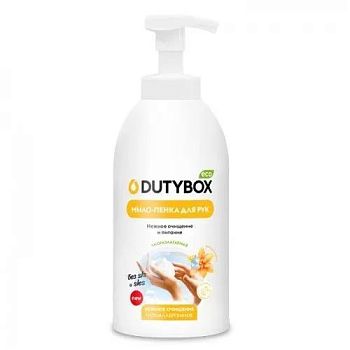 Мыло жидкое пенка Dutybox Эко ваниль 500мл db-1225