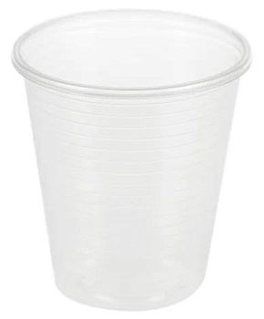 Стакан одноразовый 100мл ФП п/п 100шт в уп/6000 в короб.